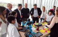 Macri pidió a docentes tirar "todos juntos del carro", al presentar el Plan Nacional Aprender Matemática