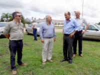 Nación certificó el avance de la obra del SUM en el Parque Industrial