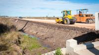 Avanza la pavimentación de la  Ruta 51, entre Larroque y Parera