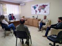 El intendente de Urdinarrain se reunió con representantes del Centro Comercial 