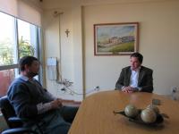 Hassell destacó el compromiso de los Bomberos Voluntarios de Larroque 