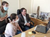 El intendente de Larroque mantuvo una videoconferencia con un par italiano 