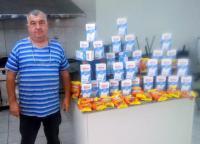 La CD de Juventud Urdinarrain entregó cajas de leche y cacao