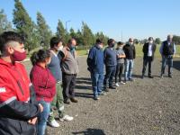 Ortolano destacó la labor del personal que atendió  a la personas aisladas por Covid-19