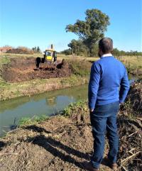 Avanzan las obras en el Acceso Este a  Urdinarrain