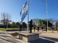 Aldea San Antonio celebró  el acto por el 25 de Mayo