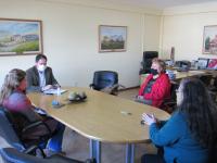 “Caritas Larroque” mantuvo un encuentro con el intendente Leonardo Hassell