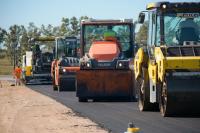 Avanza la pavimentación  de la Ruta Provincial N°51  entre Larroque y Parera