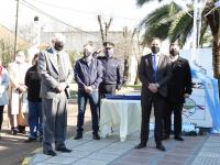 Larroque homenajeó al General Manuel Belgrano