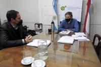 Larroque: Hassell y Bahillo evaluaron la infraestructura para el sector productivo 