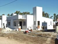 Aldea San Antonio: con un 59 por ciento de avance, se ejecutan 10 viviendas  