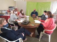 Gilbert: el intendente mantuvo un encuentro con directivos de la Escuela N°27