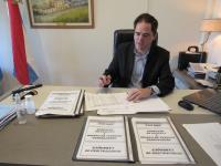 Larroque: El intendente elevó el Presupuesto 2021 al Concejo Deliberante local