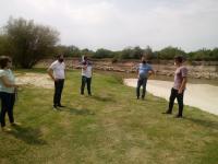 Los intendentes de Larroque y Urdinarrain recorrieron “Arenas Blancas”