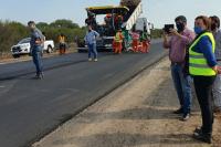 Avanza la rehabilitación de la ruta provincial N° 6