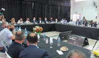 El intendente de Larroque compartió con sus colegas de la provincia un encuentro en Concepción del Uruguay 