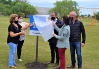 Urdinarrain: Inauguraron la Plazoleta por la Memoria, Verdad y Justicia