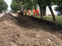 Larroque: Dio inicio la obra de la bicisenda que llegará hasta el Polideportivo