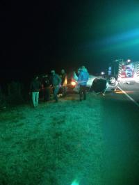 Vuelco En La Ruta Provincial 16: hubo cinco heridos leves