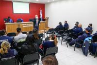 Personal municipal y policial se capacitó en materia vial