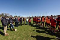 El gobernador reconoció a los deportistas olímpicos y destacó la labor de los clubes