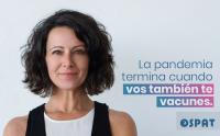 OSPAT en una campaña para impulsar la vacunación contra el COVID-19 entre la población indecisa