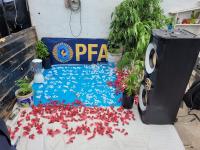 La Policía Federal detuvo a cinco personas vinculadas con drogas