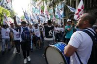 El kirchnerismo le impuso su sello al Día de la Lealtad y Alberto Fernández finalmente no asistió