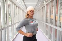 Brisa: a los 7 meses se quemó el 90% de   su cuerpo y hoy es deportista y modelo