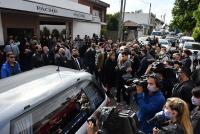 Inseguridad: familiares y amigos despidieron al kiosquero asesinado