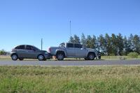 Siniestro vial en el Acceso Sur