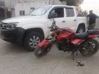 Recuperan una motocicleta