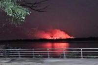 Ordenaron pericias por el  incendio en la Isla Puente