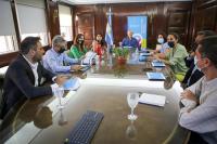 Cabandié analizó la situación de los incendios forestales con las provincias