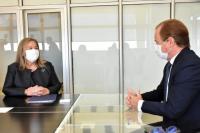 “Tenemos la misma visión”: reunión cumbre entre la nueva presidenta del STJ y Bordet