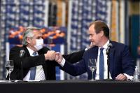 El presidente Alberto  Fernández llega a Entre Ríos para inaugurar una escuela