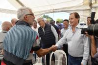 Bordet con Domínguez: “Siempre hemos estado al lado de nuestros productores”