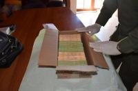 Gendarmes secuestran dinero de dudosa procedencia