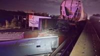 Colapsó un puente ferroviario en Rosario