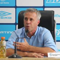 Pusineri fue presentado como DT de Atlético Tucumán