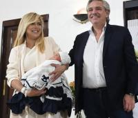 Presidente y la Primera Dama presentaron a Francisco