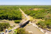 Potencian la zona productiva con la construcción del puente Paso El Cinto