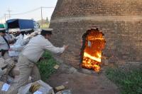 Incineran droga incautada en distintos operativos