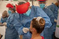 Reportaron 51.778 contagios de coronavirus  en el país, un 19% más que la semana pasada