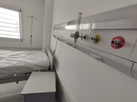 El Hospital Centenario se prepara para el invierno: sumó más de 70 camas en el nuevo edificio