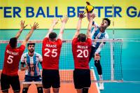 Argentina le ganó a Alemania y sumó su primera victoria en la VNL