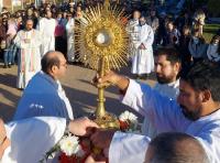 La grey católica celebró Corpus Christi
