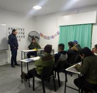 Comenzó en Larroque un Curso de Sanitarista Domiciliario