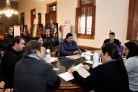 Los concejales analizaron el proyecto del uso del espacio público para el sector gastronómico