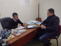 El intendente Hassell y el diputado Silva analizaron gestiones para Larroque